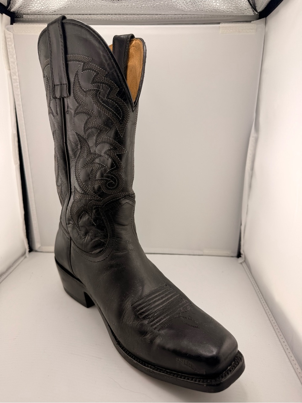 MOONSHINE SPIRIT® MEN'S MAD CAT WESTERN BOOTS - SQUARE TOE - Picture 4 of 11